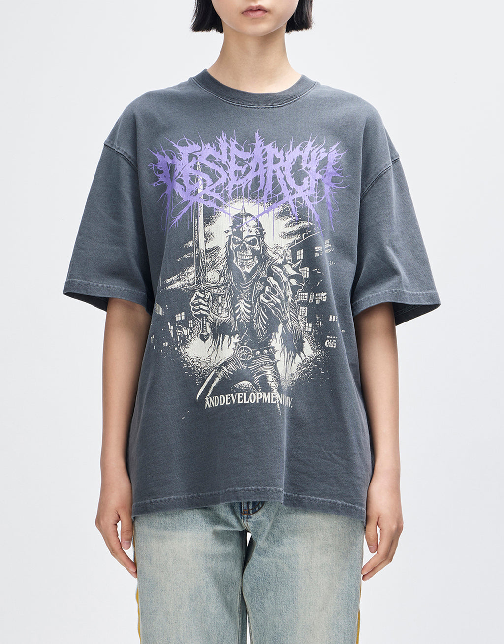 Metal Fabricator T-Shirt - Anthracite by Deus Ex Machina - view 3