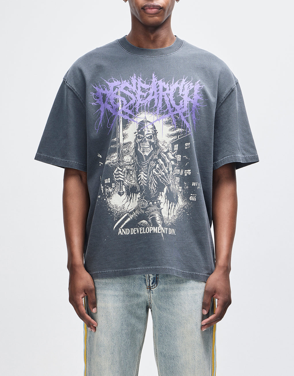 Metal Fabricator T-Shirt - Anthracite by Deus Ex Machina