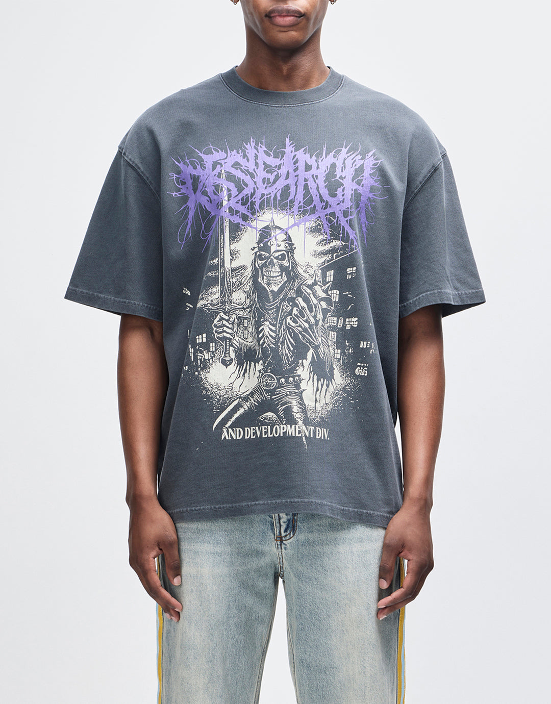 Metal Fabricator T-Shirt - Anthracite by Deus Ex Machina