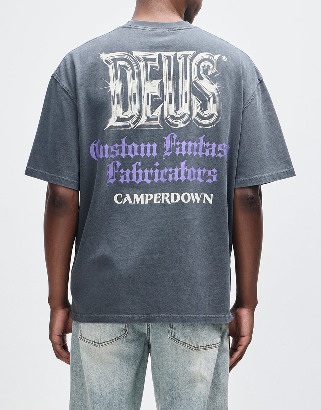 Metal Fabricator T-Shirt - Anthracite by Deus Ex Machina - view 2