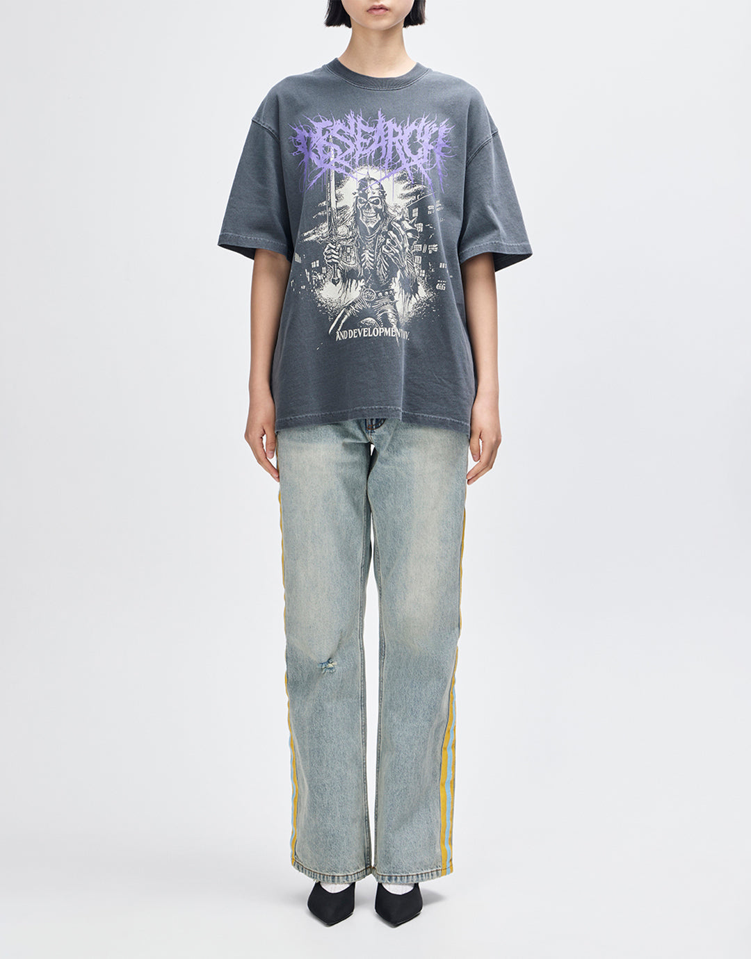 Metal Fabricator T-Shirt - Anthracite by Deus Ex Machina - view 9