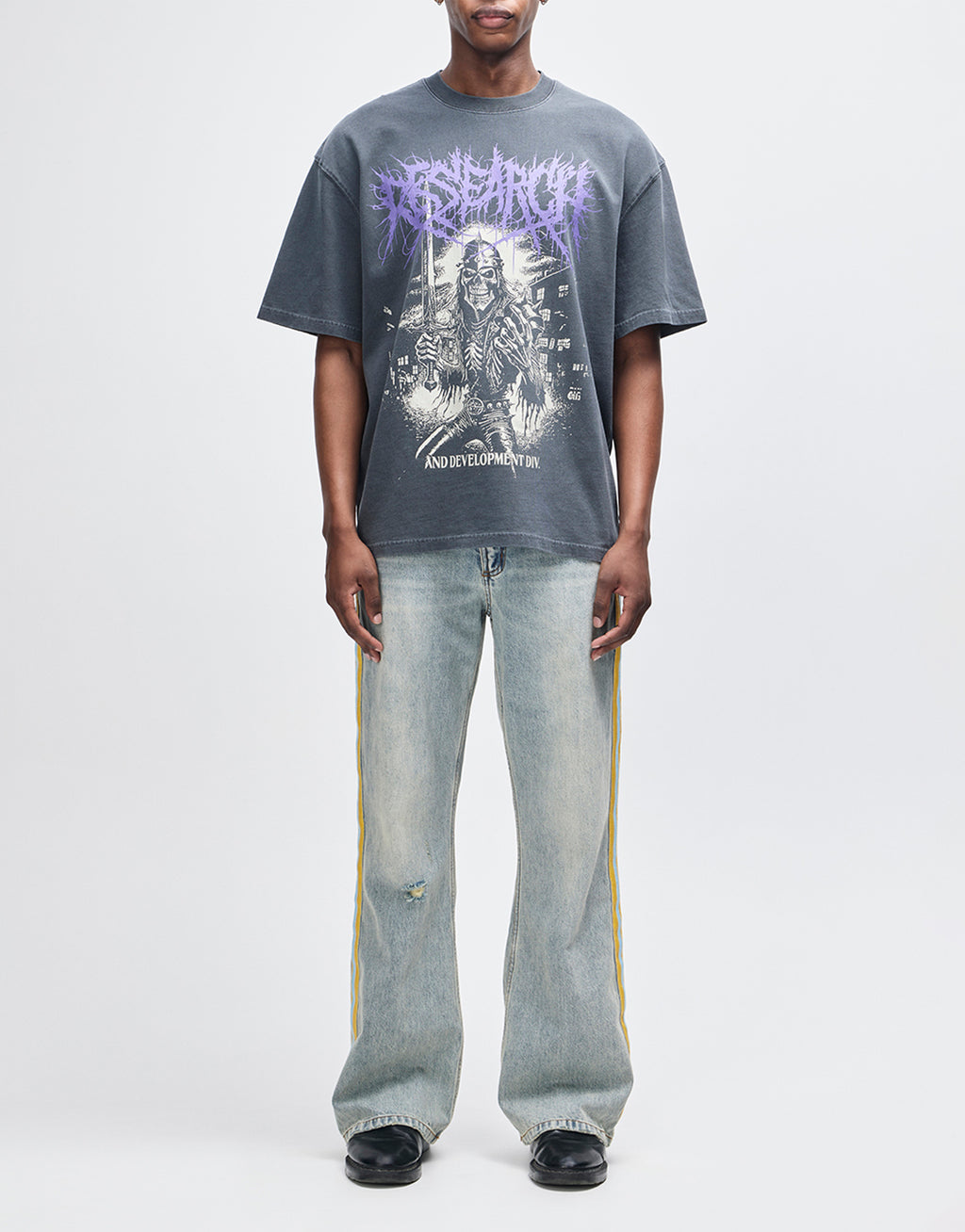 Metal Fabricator T-Shirt - Anthracite by Deus Ex Machina - view 5