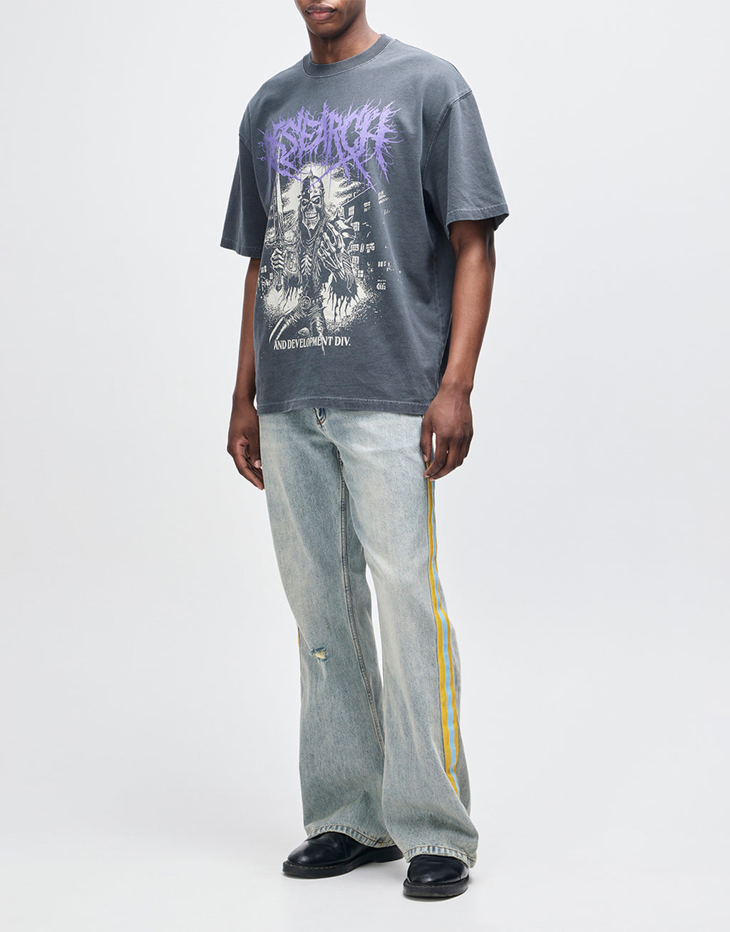 Metal Fabricator T-Shirt - Anthracite by Deus Ex Machina - view 8