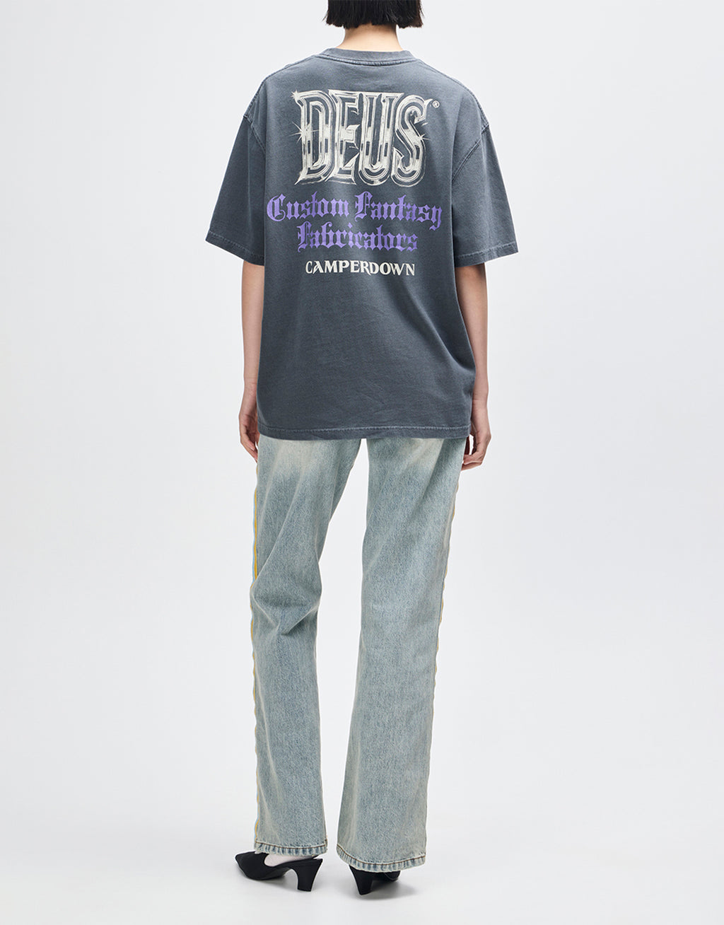 Metal Fabricator T-Shirt - Anthracite by Deus Ex Machina - view 10