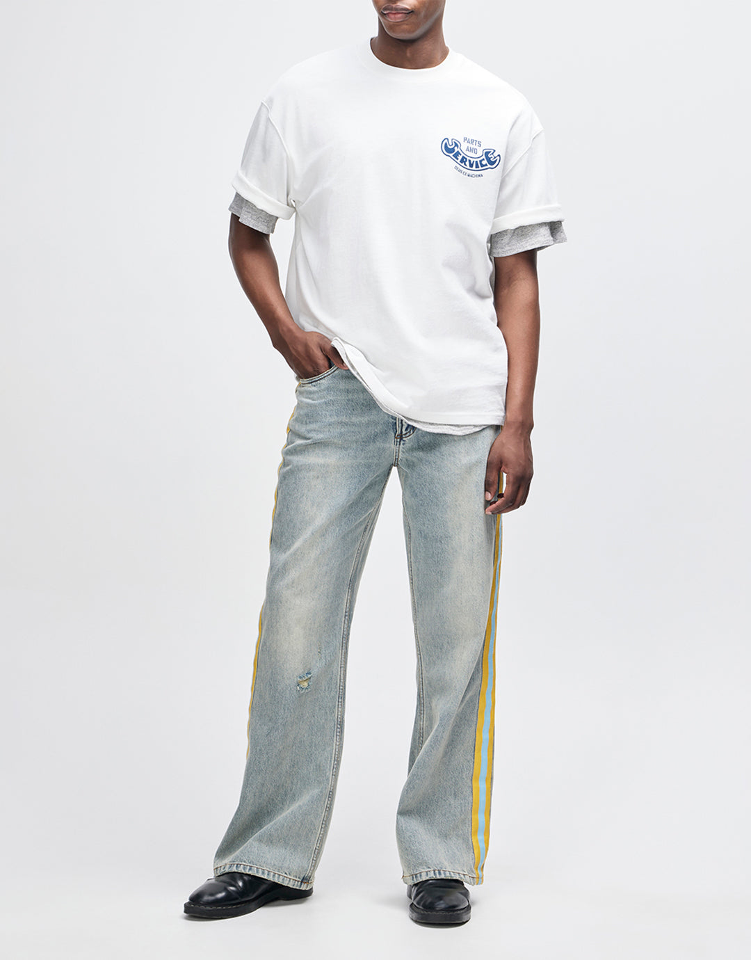 Ruff and Smooth - Vintage White by Deus Ex Machina - view 6