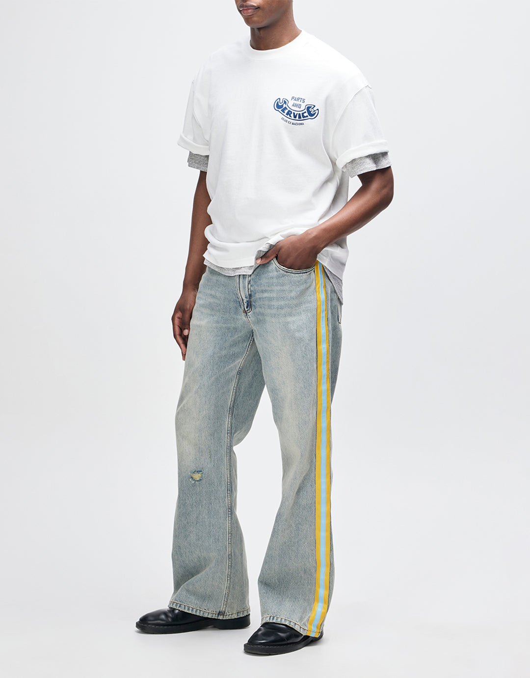 Ruff and Smooth - Vintage White by Deus Ex Machina - view 5