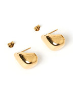 Delphine Gold Earrings by Arms of Eve - view 5