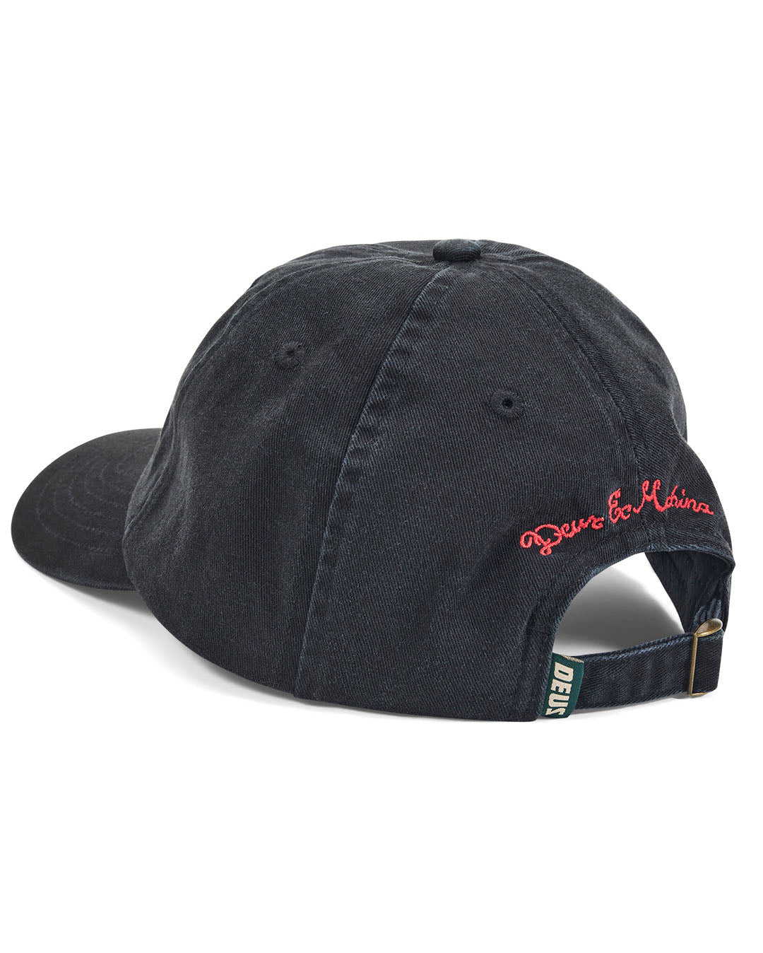 Deep Cut Dad Cap - Black