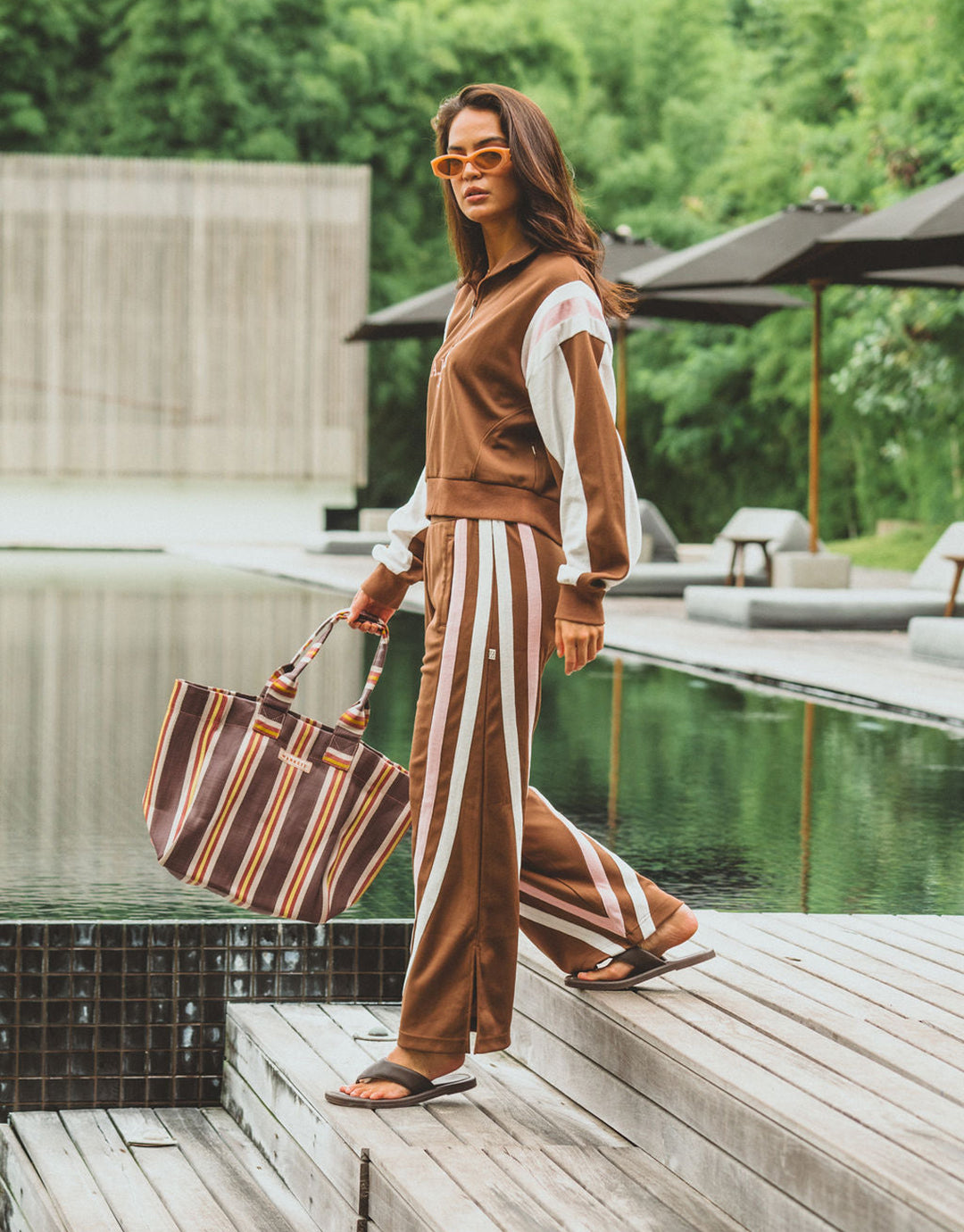 1996 Trackside Pant - Mocha by Araminta James - view 7