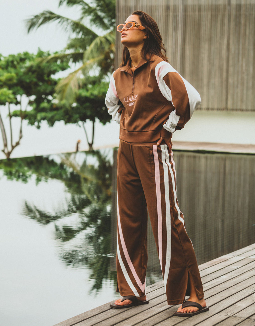 1996 Trackside Pant - Mocha by Araminta James - view 8