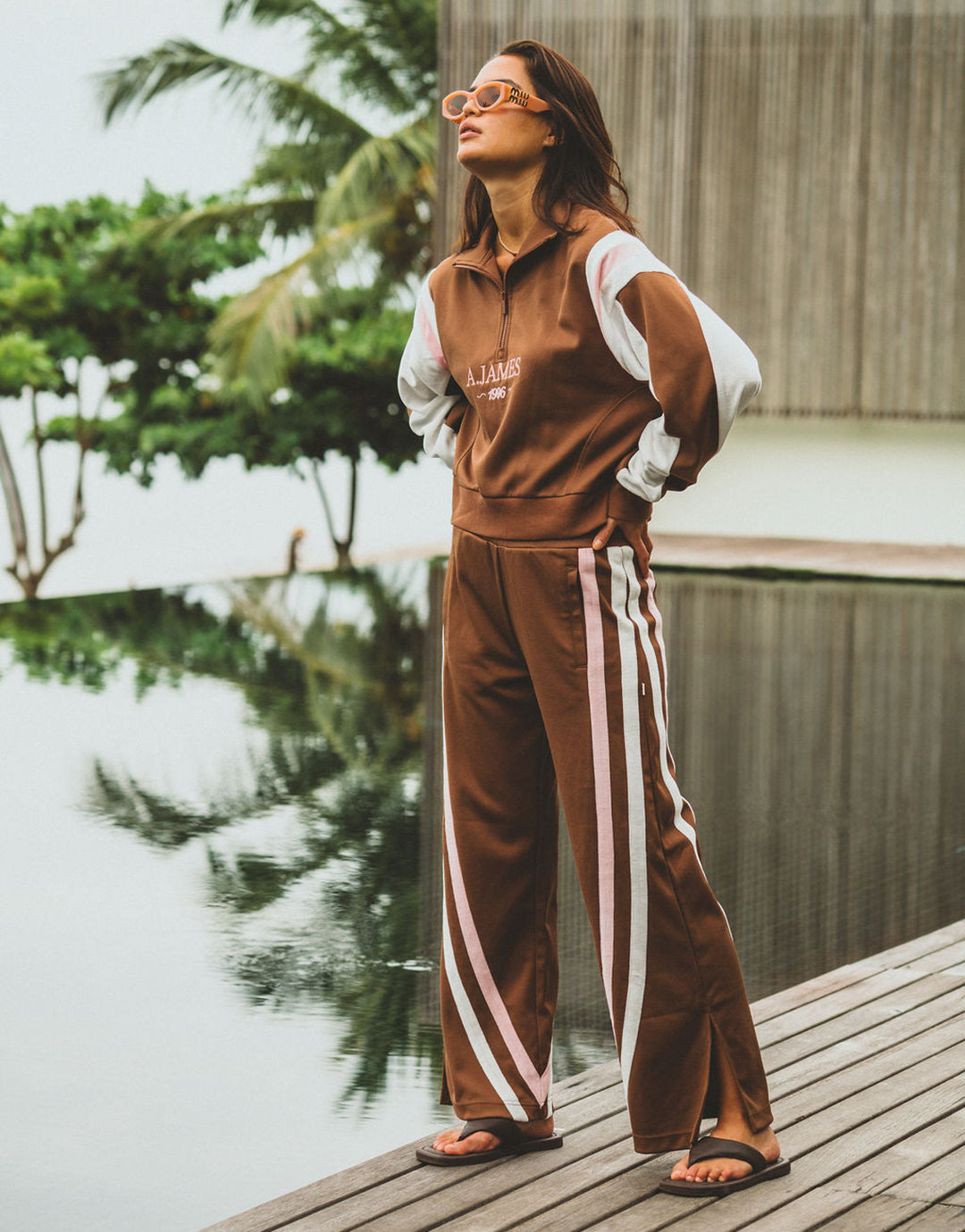 1996 Trackside Pant - Mocha by Araminta James - view 8
