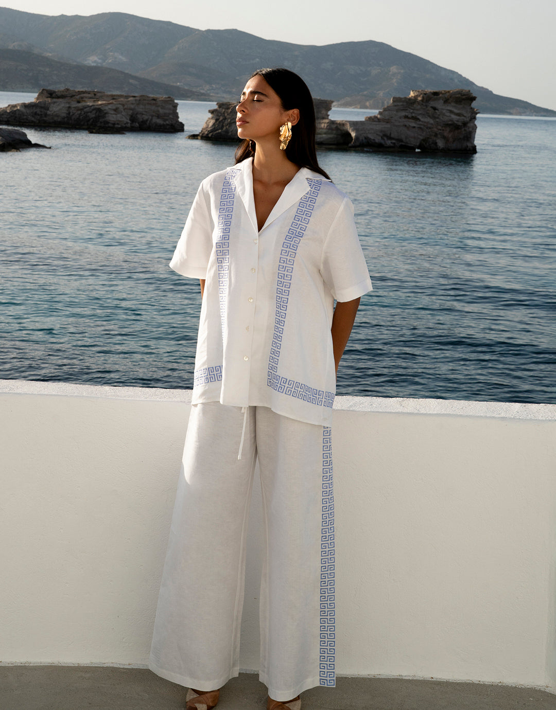 Wide Leg Pants - Sol Script