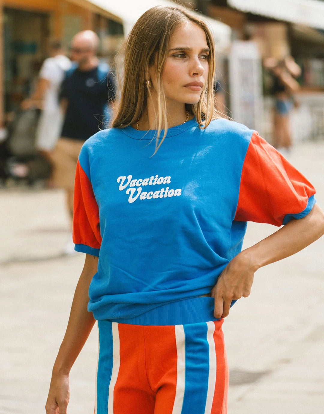 Vacation Top French Blue