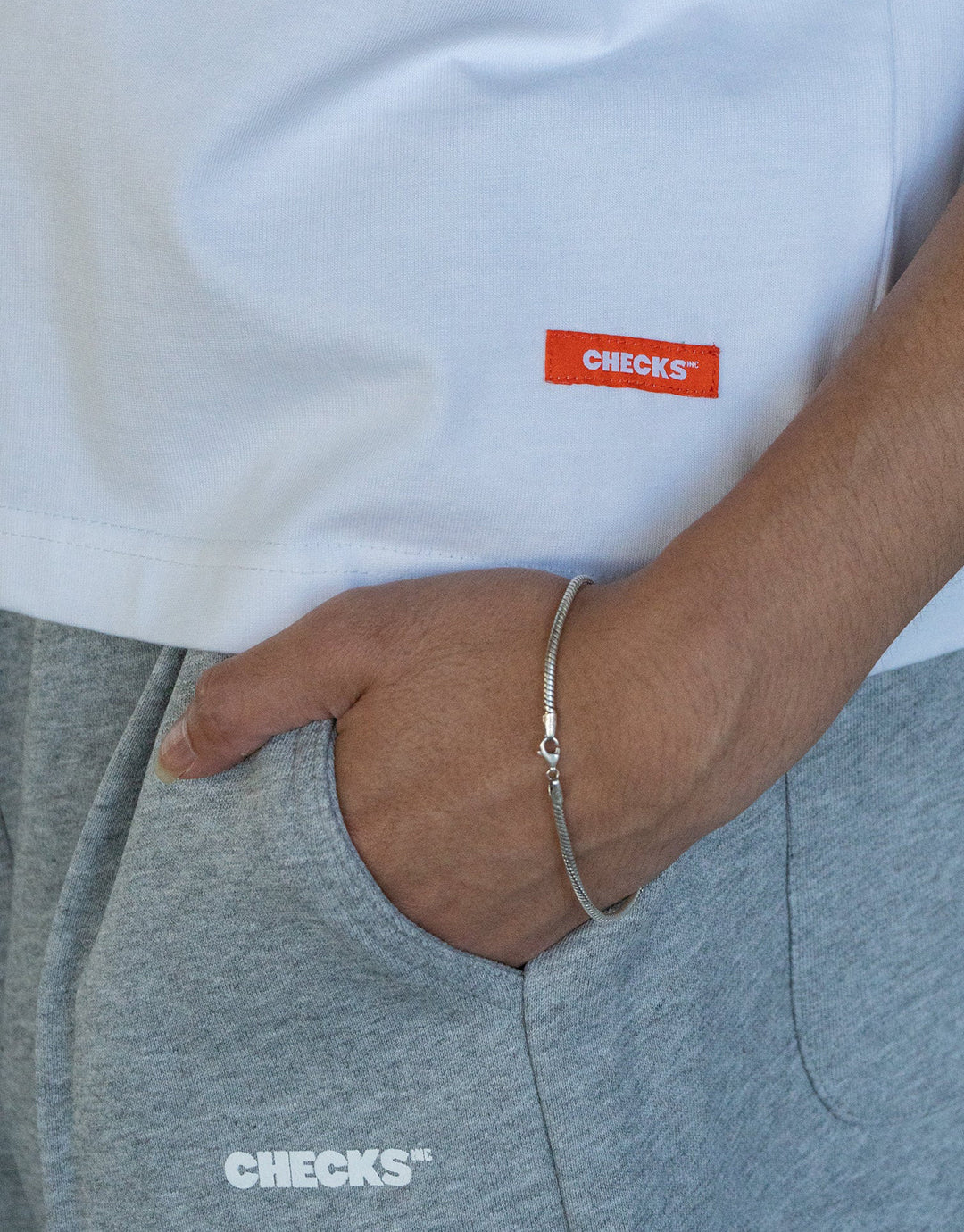 Lark Sweatshorts - Grey Marle Grey Marle XS by Checks Downtown - view 3