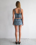 00 Super Rise Low Mini Lace Skirt - Selena by Abrand - view 4