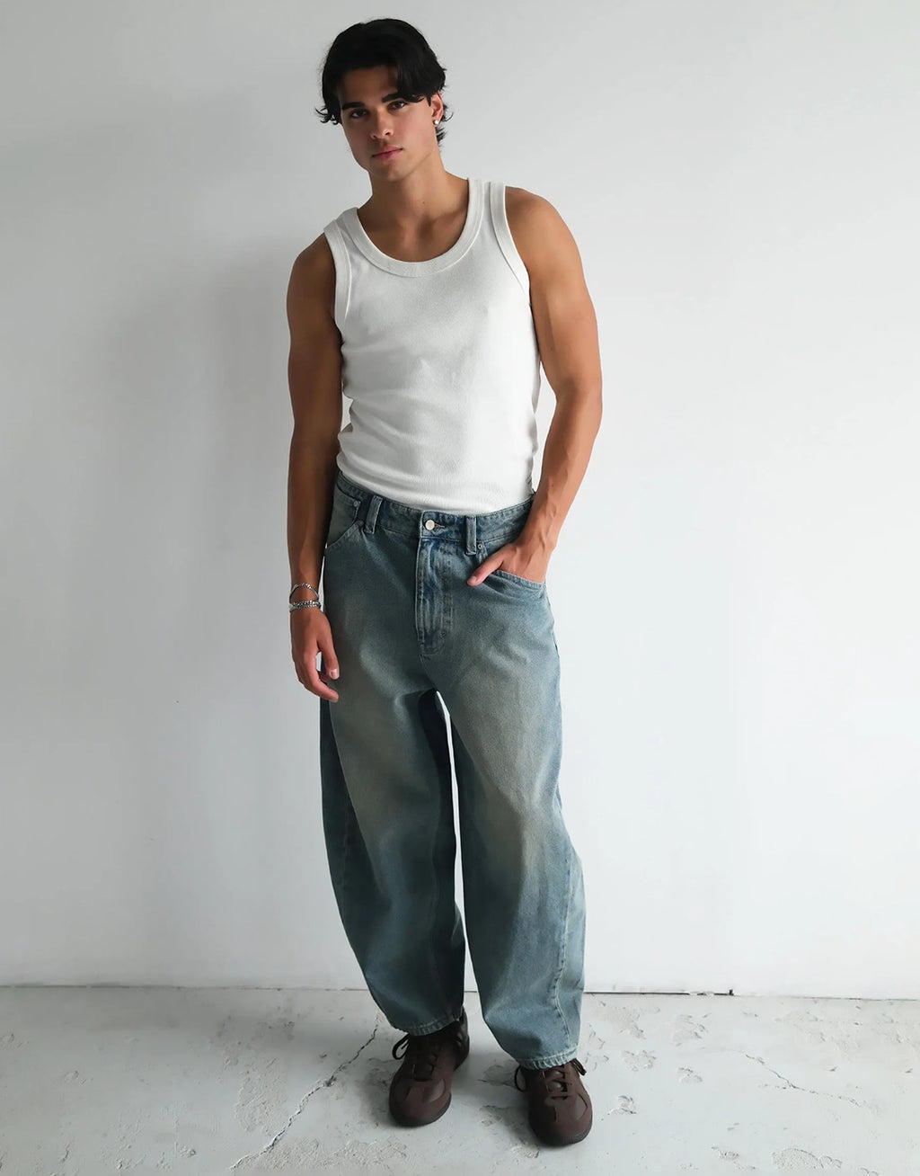 A6 Carson Big Cocoon Denim Jeans