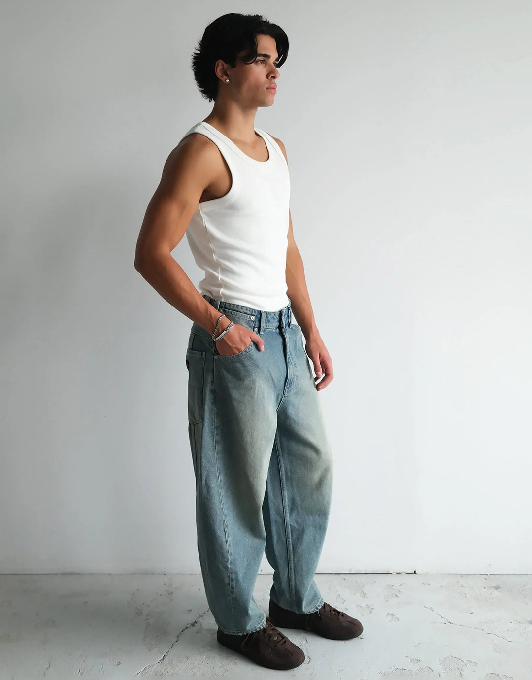 A6 Carson Big Cocoon Denim Jeans