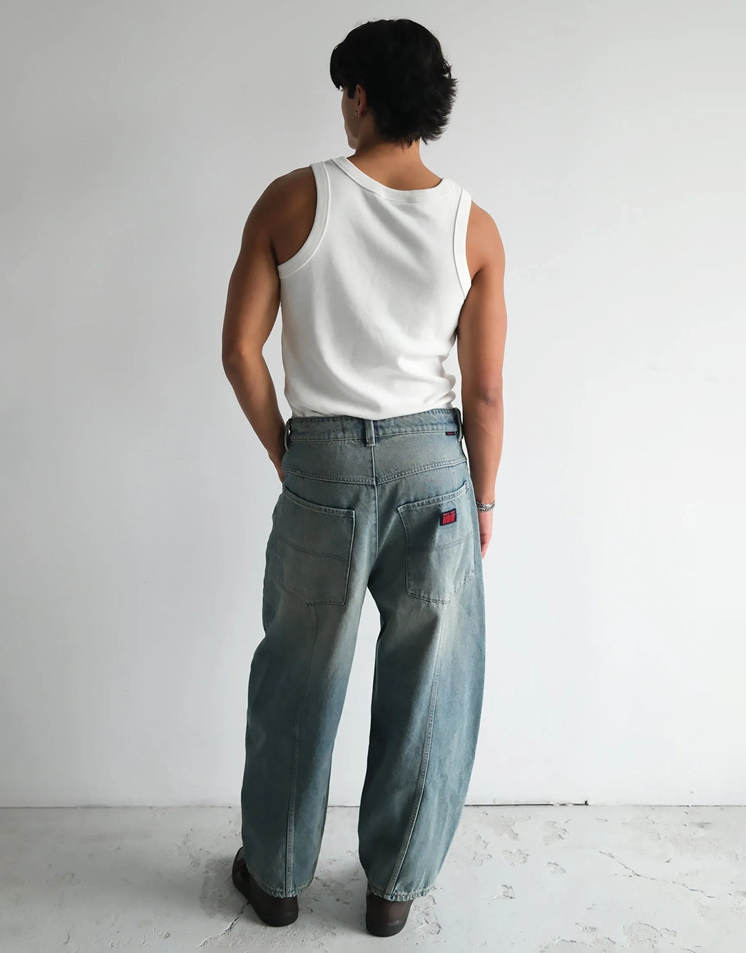 A6 Carson Big Cocoon Denim Jeans