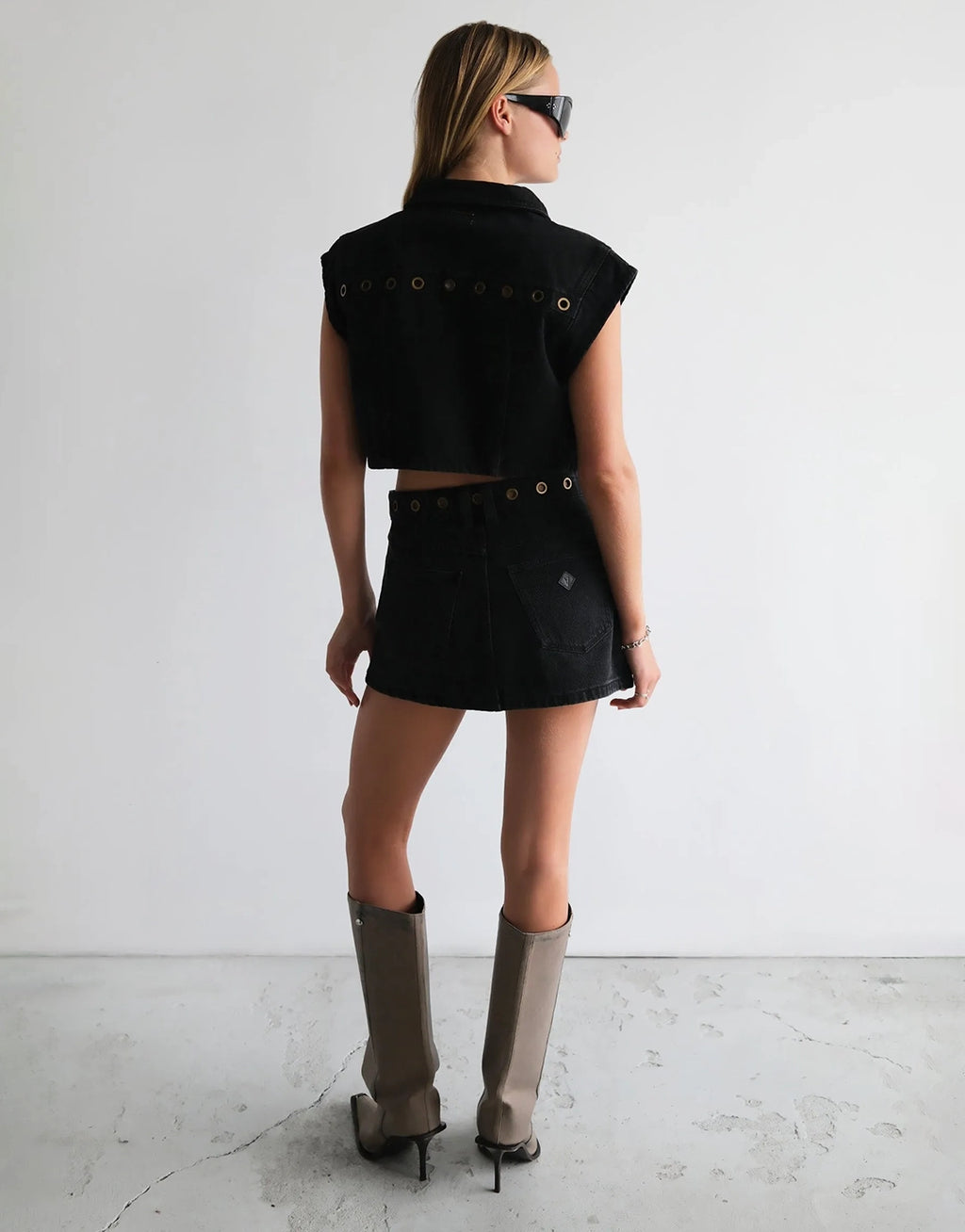 My Rose Shacket - Brie Eyelet