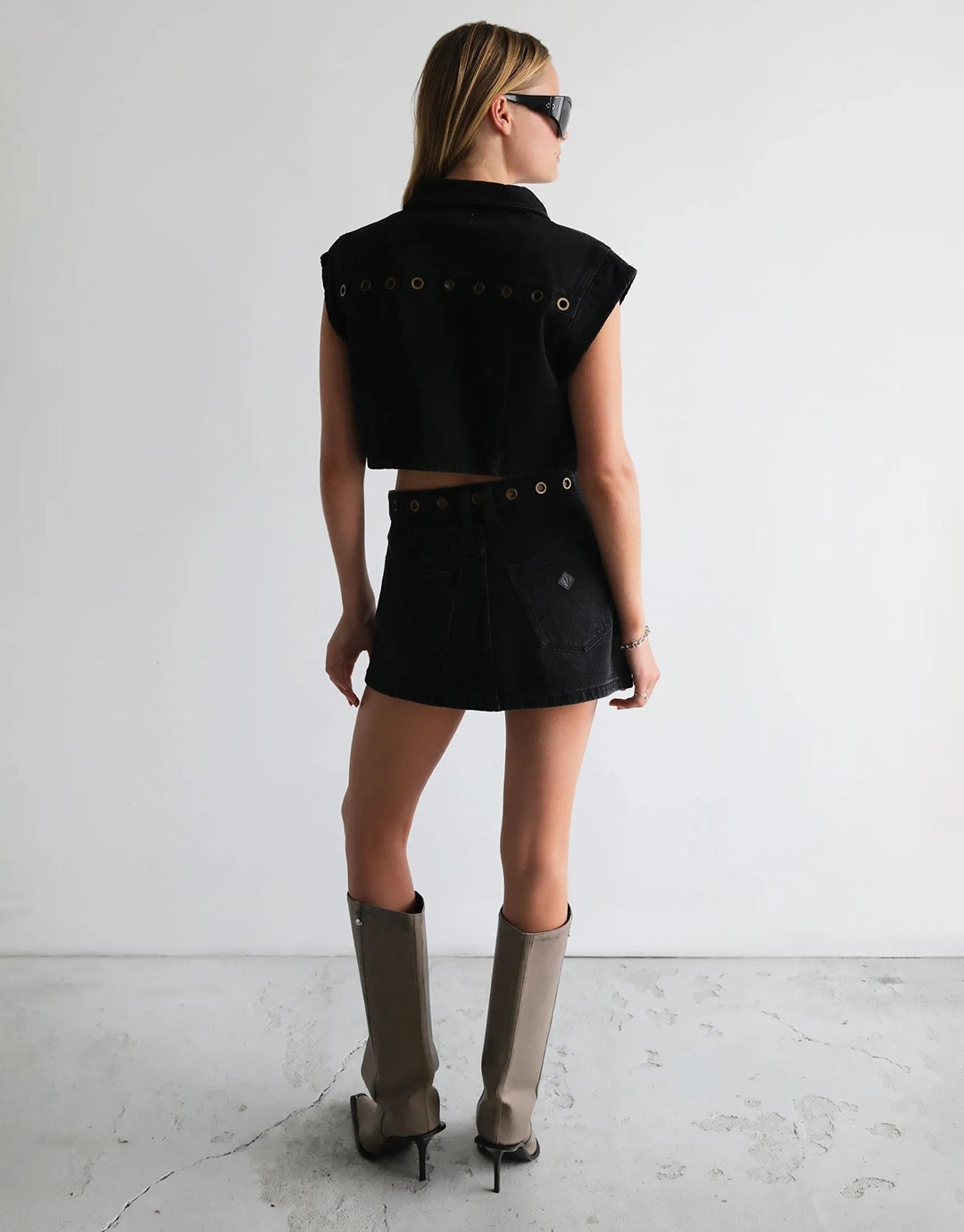 My Rose Shacket - Brie Eyelet