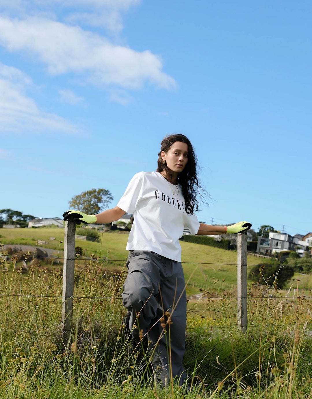 Dptmnt Tee - White by Checks Downtown - view 2