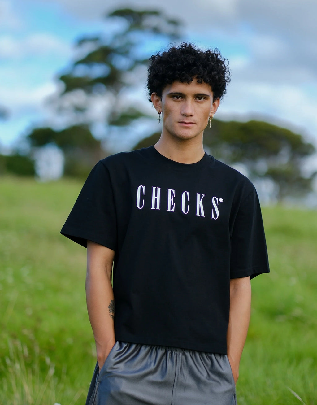 Dptmnt Tee - Black by Checks Downtown - view 2