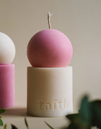 Lulu Candle - Pink Cream by Taith - view 2