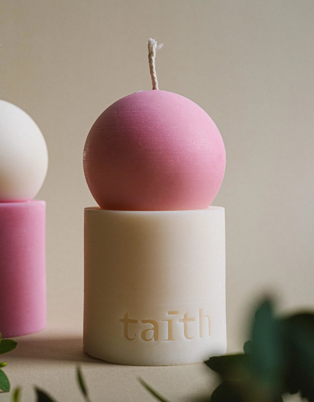 Lulu Candle - Pink Cream