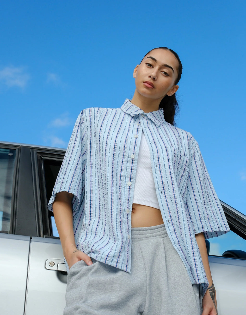 Tender Shirt - Slate by Checks Downtown - view 2