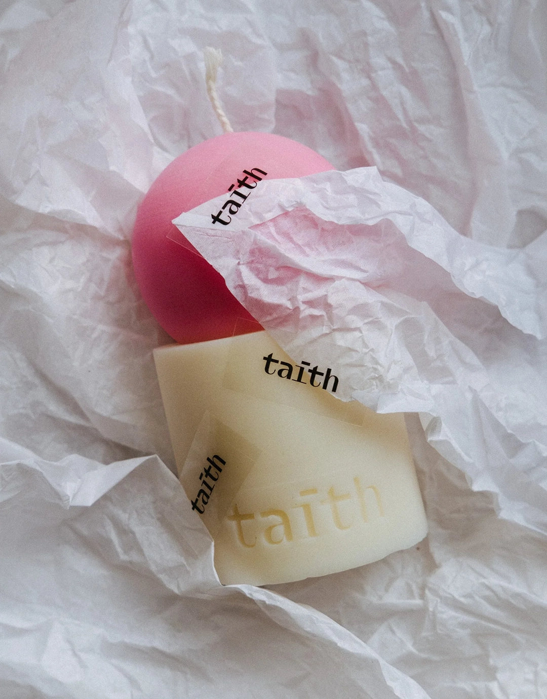 Lulu Candle - Pink Cream