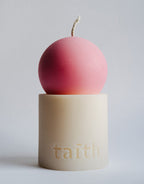 Lulu Candle - Pink Cream by Taith