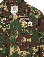 Ahimsa Over Shirt - Earthly Delights Camo by Deus Ex Machina - view 13