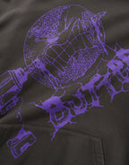 Drill Pullover Hoodie - Washed Dark Grey by Butter Goods - view 2