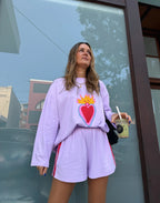 Hearts On Fire Shorts by Luna Lane - view 7