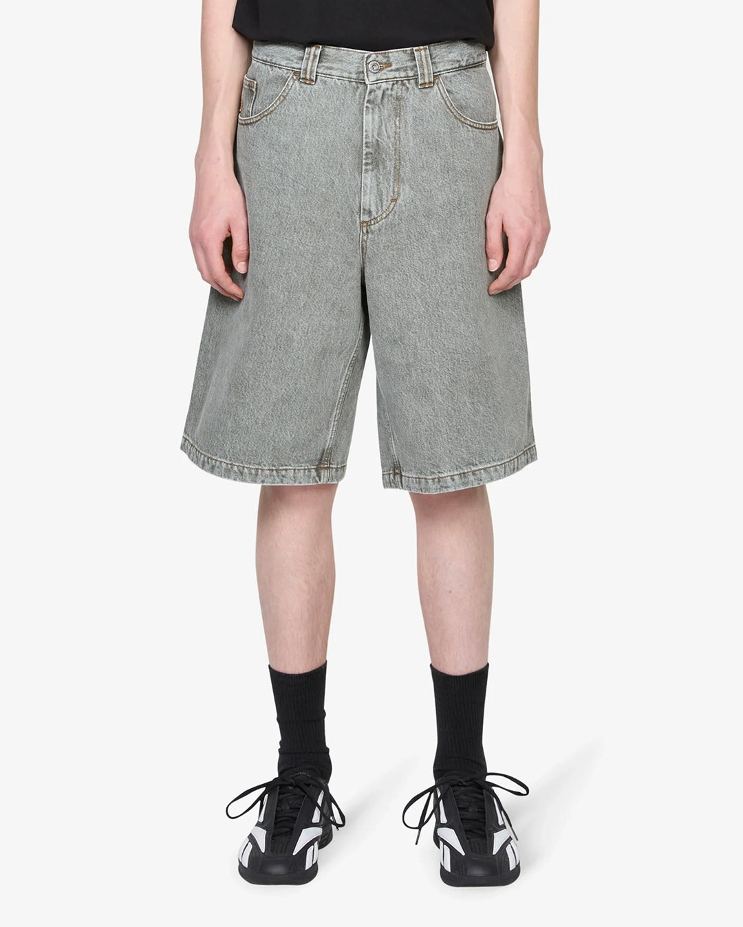 Big Boy Denim Shorts - Eucalyptus