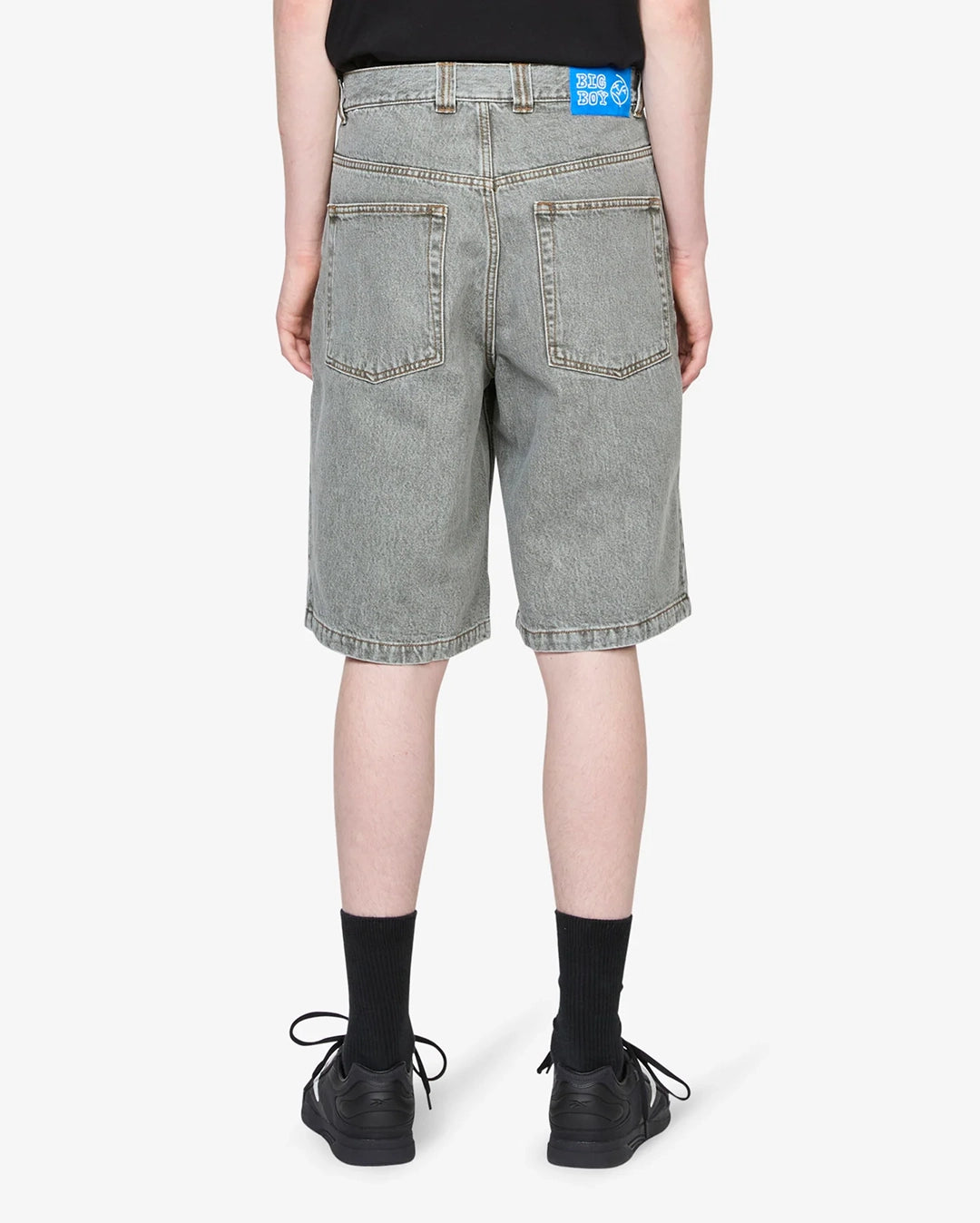 Big Boy Denim Shorts - Eucalyptus