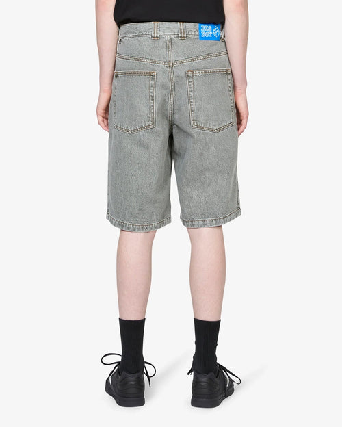 Big Boy Denim Shorts - Eucalyptus by Polar Skate - view 2