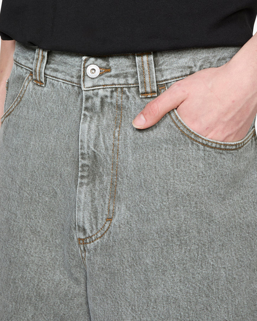 Big Boy Denim Shorts - Eucalyptus