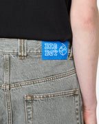 Big Boy Denim Shorts - Eucalyptus by Polar Skate - view 4