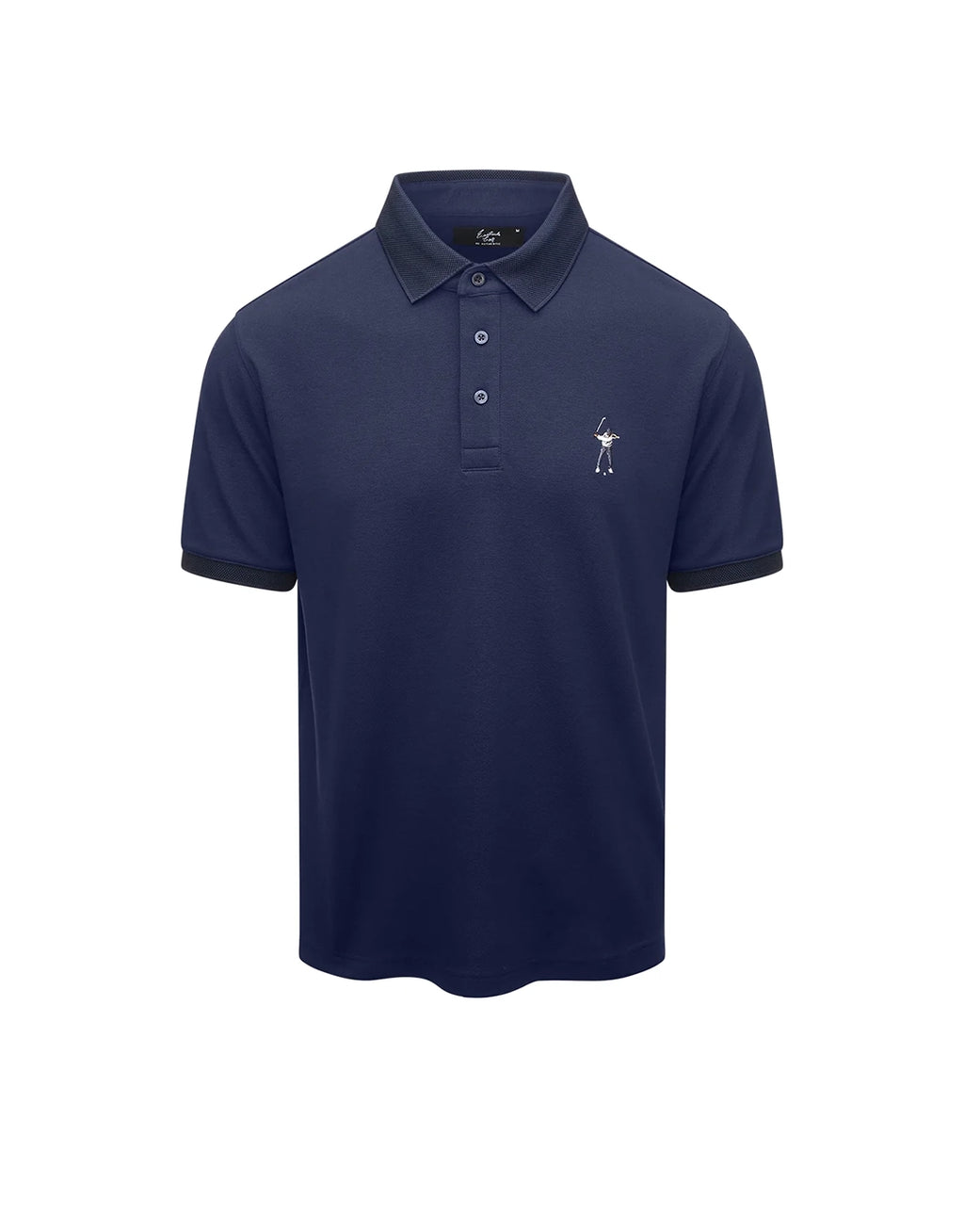Core Pique Polo - Midnight Navy
