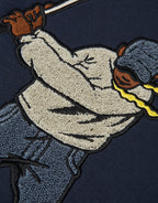 Core Fleece Swingman Crew - Midnight Navy by Eastside Golf - view 3