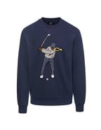 Core Fleece Swingman Crew - Midnight Navy by Eastside Golf - view 8