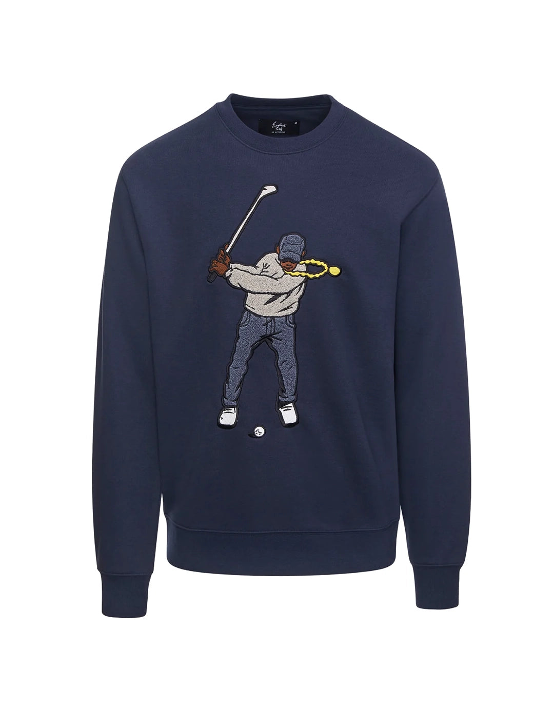 Core Fleece Swingman Crew - Midnight Navy