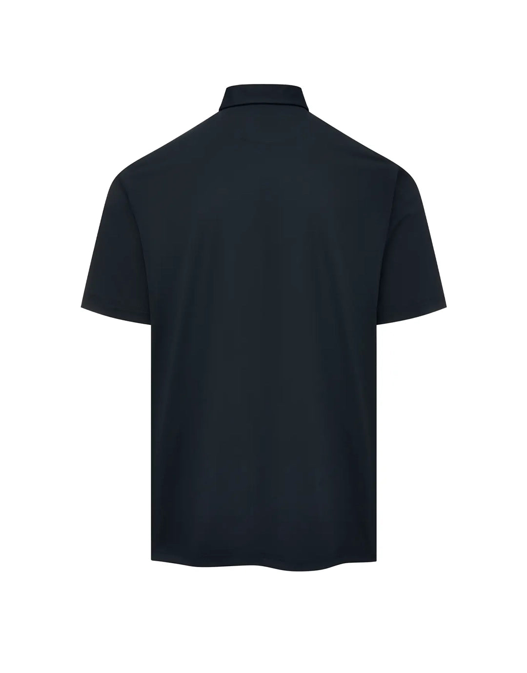 Snap Placket Polo - Black