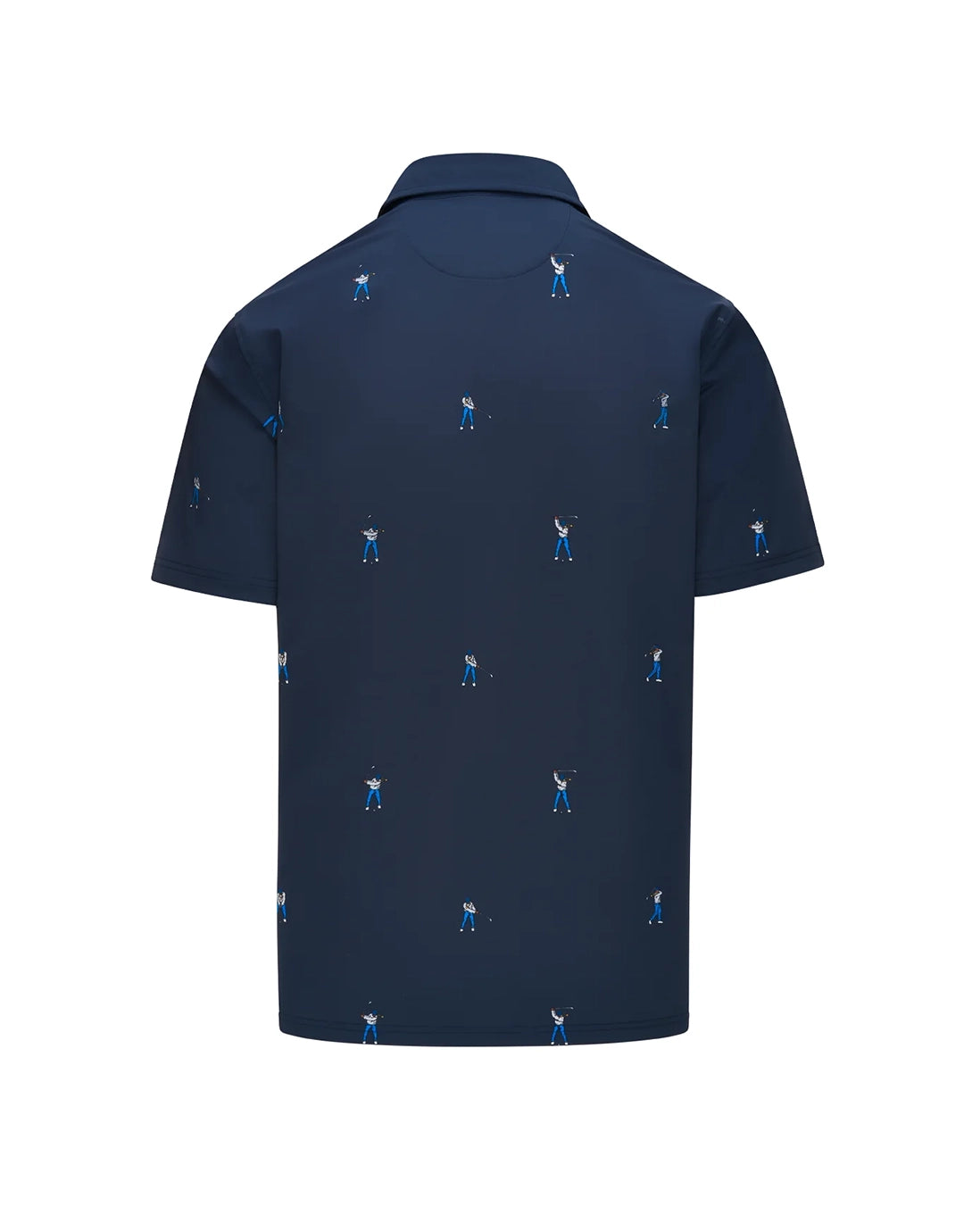 Snap Placket Polo - Midnight Navy Swingman