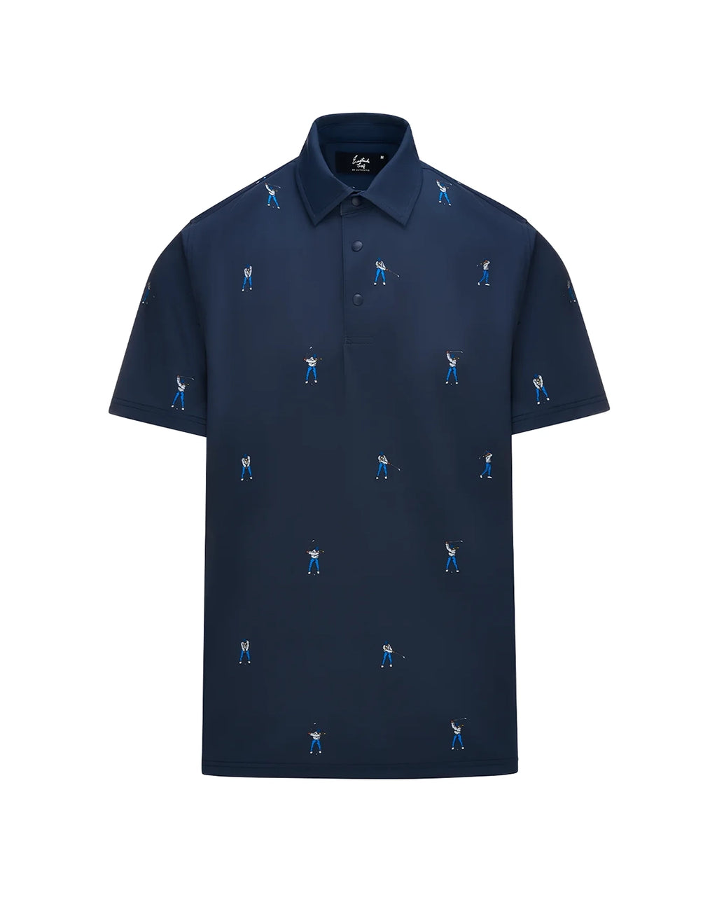 Snap Placket Polo - Midnight Navy Swingman