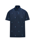 Snap Placket Polo - Midnight Navy Swingman by Eastside Golf
