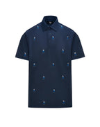 Snap Placket Polo - Midnight Navy Swingman by Eastside Golf