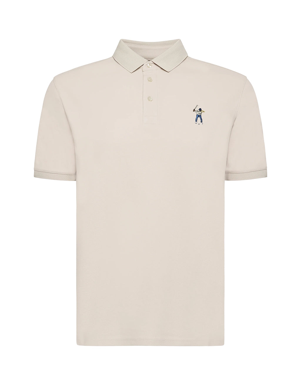 Core Pique Polo - Pumice
