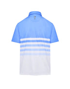 Signature Polo - Tranquil Blue Ombre Stripe by Eastside Golf - view 2
